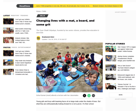 Changing lives with a mat, a board, and some grit Changing lives with a mat, a board, and some grit
