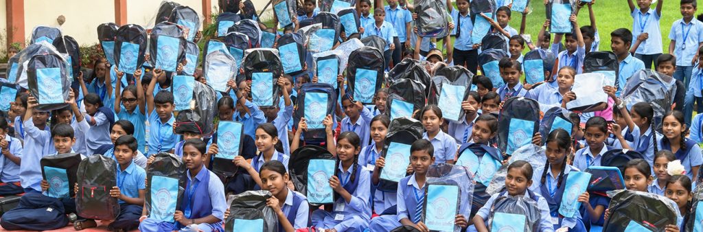 Epson brought joy to the students by distributing note books and several stationary items very useful for helping them continue their studies.
