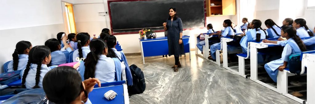 Modi Care Foundation offered four-day counselling sessions to the GSV students, focusing on life skills training and emotional support.